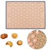 Silikon-Backmatte – Antihaft-Macaron-Muffin-Förmchen für die Küche zum Selbermachen