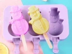 Silikon-Cartoon-Eiscremeformen – Hausgemachte Leckereien
