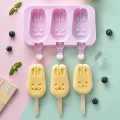 Silikon-Cartoon-Eiscremeformen – Hausgemachte Leckereien