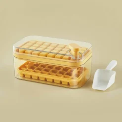 Silikon-Eiswürfelschale – Schnellverschluss-Eiswürfelbereiter