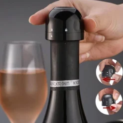 Silikon-Flaschenverschluss - Wiederverwendbarer Getränkeverschluss