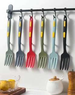 Silikon-Flexgabel – hitzebeständiges, antihaftbeschichtetes Küchenwerkzeug zum Backen und Rühren