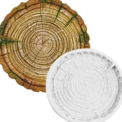 Silikonform mit Tannenzapfen und Blättern – Backwerkzeug für die Feiertage