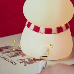 Silikon-Kaninchen-Nachtlicht - Süße Kinderlampe