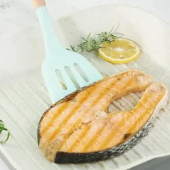 Silikon-Kochutensilien-Set – Küchenutensilien mit Holzgriff