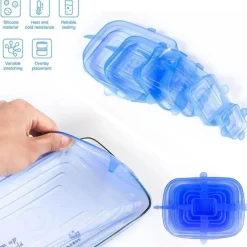 Silikon-Lebensmitteldeckel – wiederverwendbare, langlebige Küchenabdeckungen