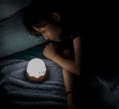 Silikon-LED-Touch-Nachtlicht – wiederaufladbare Eierlampe