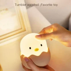Silikon-LED-Touch-Nachtlicht – wiederaufladbare Eierlampe