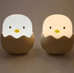 Silikon-LED-Touch-Nachtlicht – wiederaufladbare Eierlampe