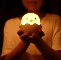 Silikon-LED-Touch-Nachtlicht – wiederaufladbare Eierlampe