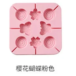 Silikon-Lolliform – DIY-Süßigkeiten-Dekor mit süßen Mustern