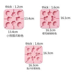 Silikon-Lolliform – DIY-Süßigkeiten-Dekor mit süßen Mustern