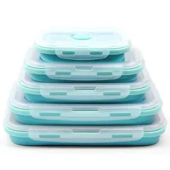 Silikon-Lunchbox-Set – Frischhaltebehälter