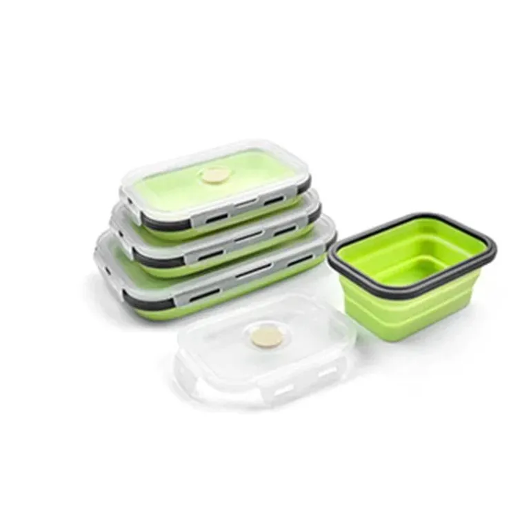 Silikon-Lunchbox-Set – Frischhaltebehälter