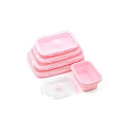 Silikon-Lunchbox-Set – Frischhaltebehälter