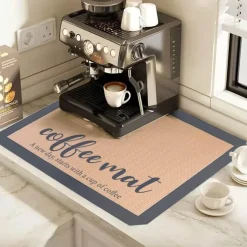 Silikonmatte für Kaffeemaschinen – Schutz für Arbeitsplattengeräte