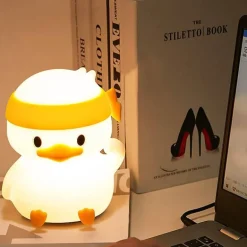 Silikon-Nachtlampe – Entzückendes Struggle Duck-Dekor fürs Kinderzimmer