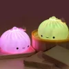 Silikon-Nachtlampe – süßes Dampfbrötchen-Design