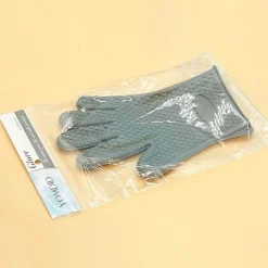 Silikon-Ofenhandschuhe – hitzebeständiger Grill-Backgriff