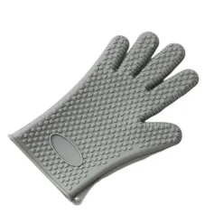 Silikon-Ofenhandschuhe – hitzebeständiger Grill-Backgriff