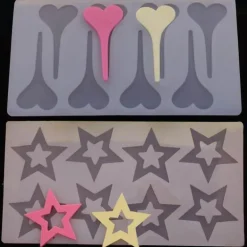 Silikon-Schokoladenform für kreative Kuchendekorationen – verschiedene lustige Formen