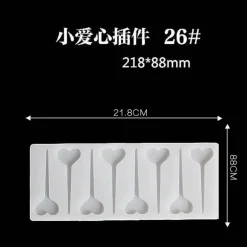 Silikon-Schokoladenform für kreative Kuchendekorationen – verschiedene lustige Formen