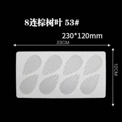 Silikon-Schokoladenform für kreative Kuchendekorationen – verschiedene lustige Formen