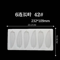 Silikon-Schokoladenform für kreative Kuchendekorationen – verschiedene lustige Formen