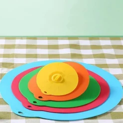 Silikon-Schüsseldeckel-Set – wiederverwendbare Küchenabdeckungen zur Aufbewahrung von Lebensmitteln