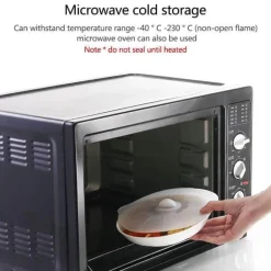 Silikon-Schüsseldeckel-Set – wiederverwendbare Küchenabdeckungen zur Aufbewahrung von Lebensmitteln