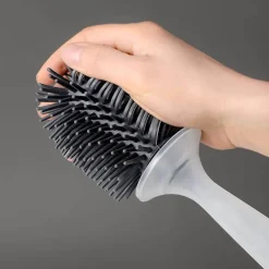 Silikon-Toilettenbürste mit Seifenspender – Sanftes Reinigungswerkzeug