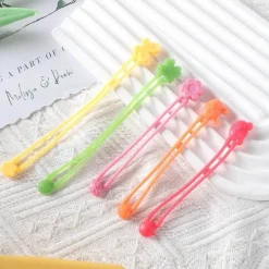 Silikon-Wickelbänder für Bento-Boxen – Vielseitige Lebensmittel-Organizer-Gurte für die Essenszubereitung