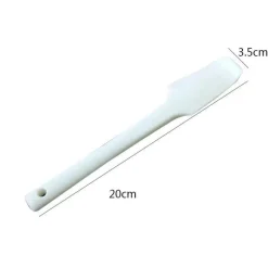 Silikon-Winkelspatel – langlebiges Backwerkzeug zum Rühren von Kuchencreme