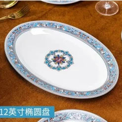 Silk Road Kaffee- und Teeservice – Elegantes Teegeschirr mit Tassen, Tellern und Essgeschirr