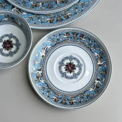 Silk Road Kaffee- und Teeservice – Elegantes Teegeschirr mit Tassen, Tellern und Essgeschirr