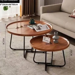 Skandinavischer Luxus-Couchtisch – Moderne, vielseitige Eleganz für das Wohnzimmer