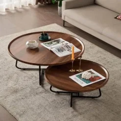 Skandinavischer Luxus-Couchtisch – Moderne, vielseitige Eleganz für das Wohnzimmer