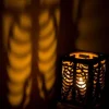 Skeleton Lamp Shade - Creepy Halloween Decor