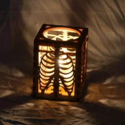 Skeleton Lamp Shade - Creepy Halloween Decor