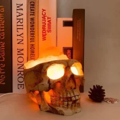 Skull LED Night Light - Halloween Spooky Decor