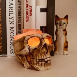 Skull LED Night Light - Halloween Spooky Decor