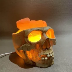 Skull LED Night Light - Halloween Spooky Decor