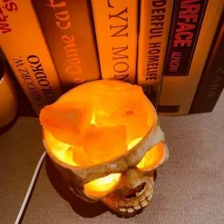 Skull LED Night Light - Halloween Spooky Decor