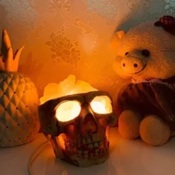 Skull LED Night Light - Halloween Spooky Decor