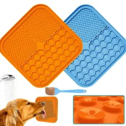 Slow Feeder Bowl zur Linderung von Angstzuständen bei Haustieren – Saugnapf zur Stressreduzierung