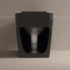 Smart Black Pearl Toilette – Elegante futuristische Badezimmerarmatur