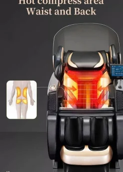 Smart Cloud Rocking Chair - Cozy Cushion Design for Comfort