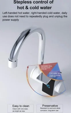 Smart Display Küchenarmatur - Intelligenter Heizhahn