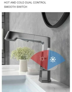 Smart Faucet - Temperature Display Kitchen Tap