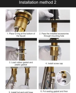 Smart Faucet - Temperature Display Kitchen Tap